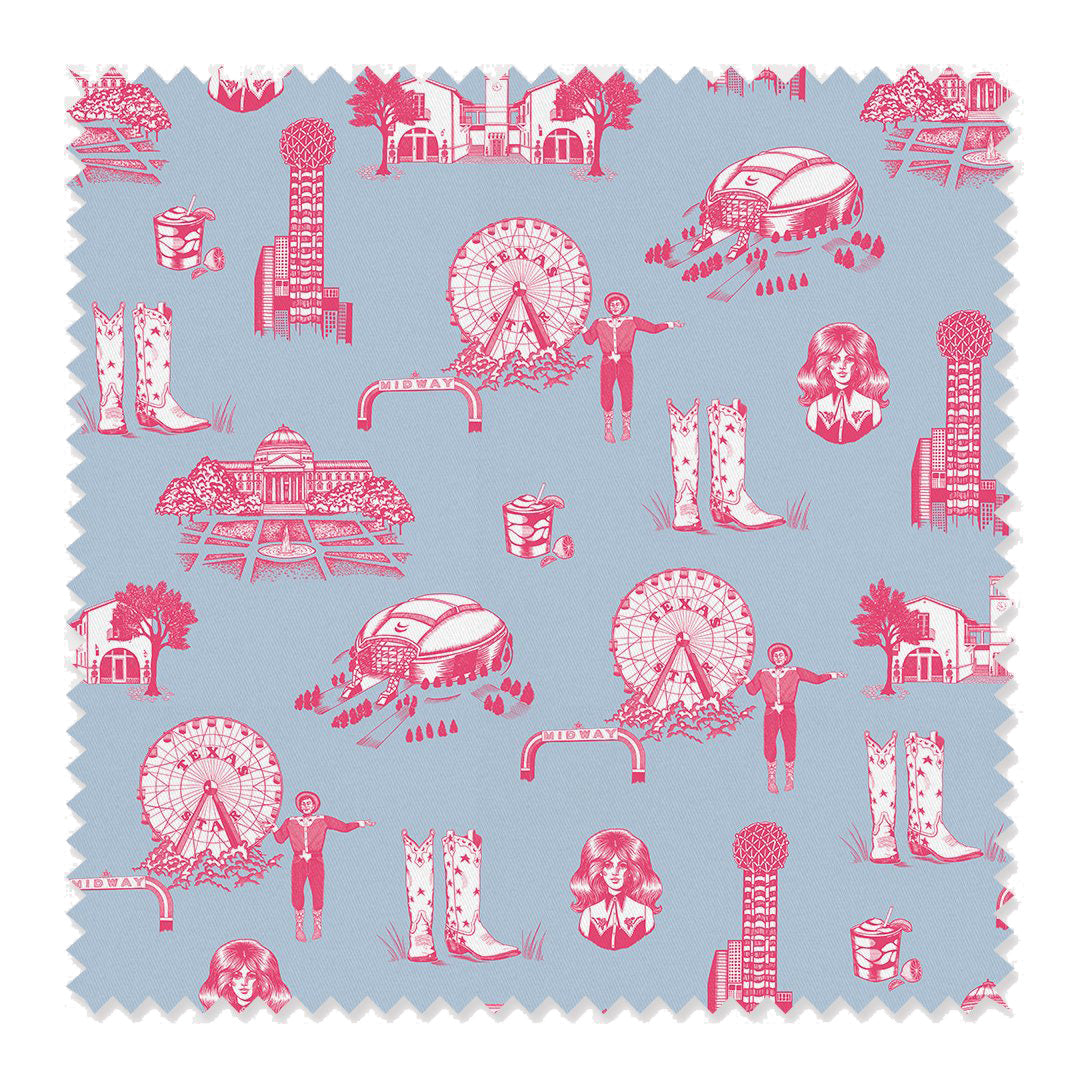 Dallas Toile Fabric – Katie Kime Design