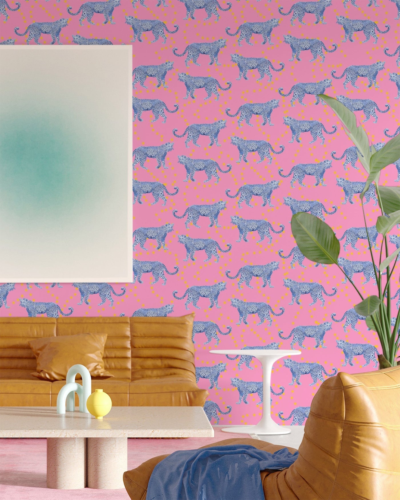 Cosmic Cheetah Wallpaper Katie Kime Design