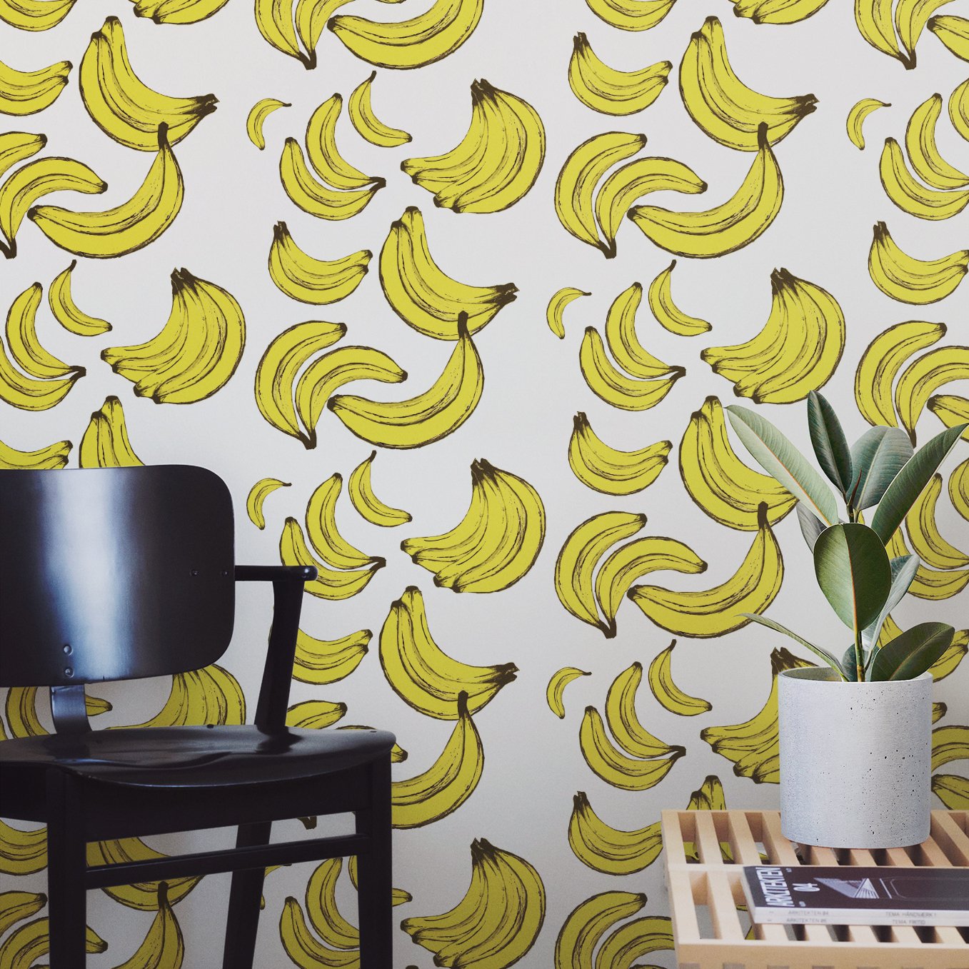Wallpaper Bananas For You Wallpaper Katie Kime Design