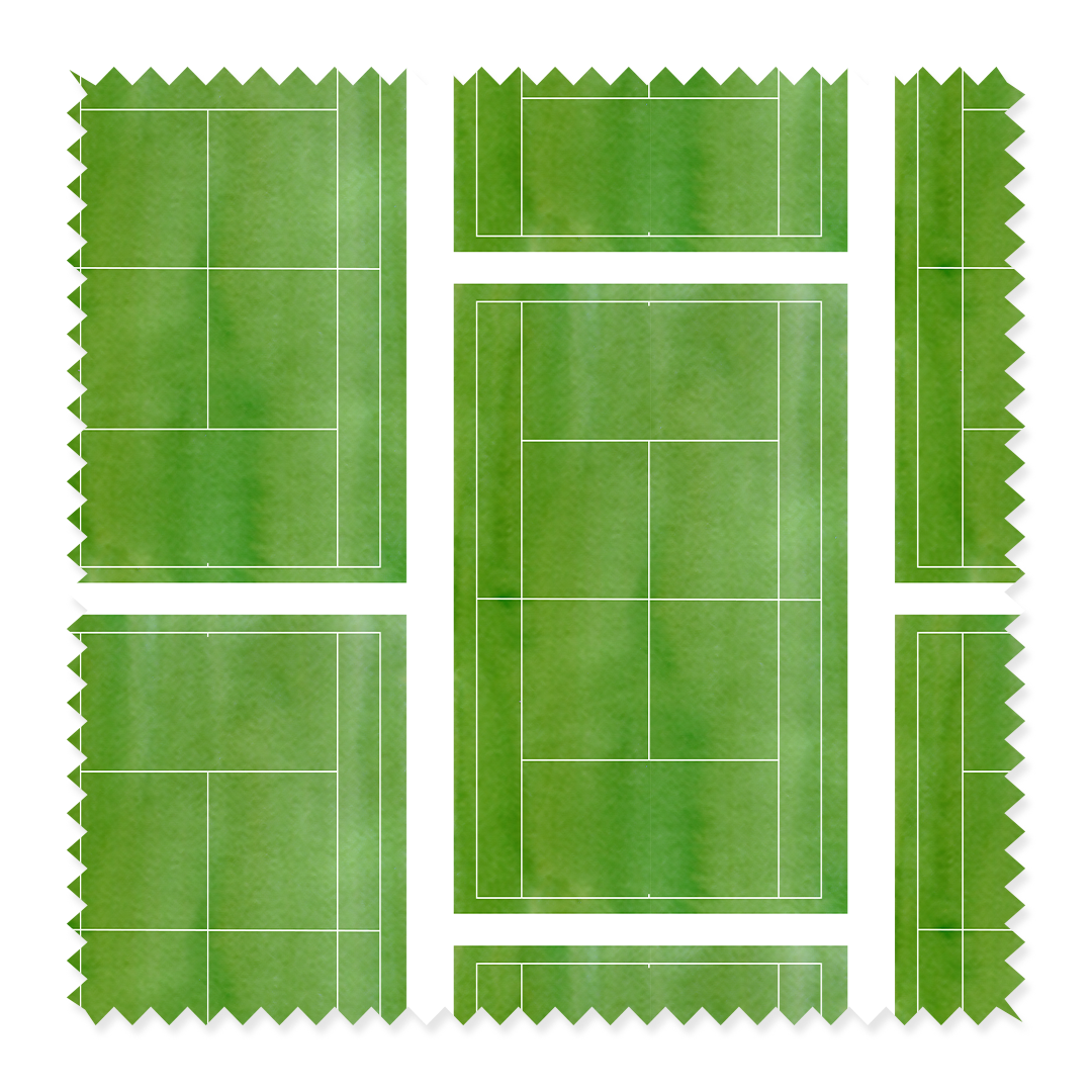 Tennis Court Fabric Katie Kime Design