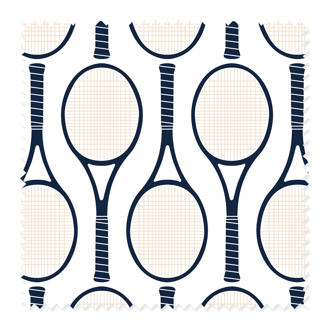 Tennis Racket Fabric Katie Kime Design