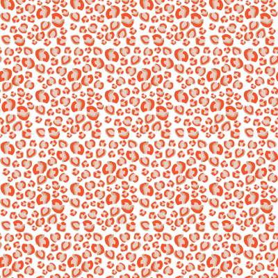 Wallpaper Double Roll / Coral Cheetah Wallpaper Katie Kime Design