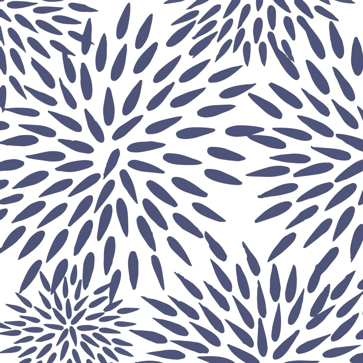 Wallpaper Double Roll / Navy Mums The Word Wallpaper Katie Kime Design
