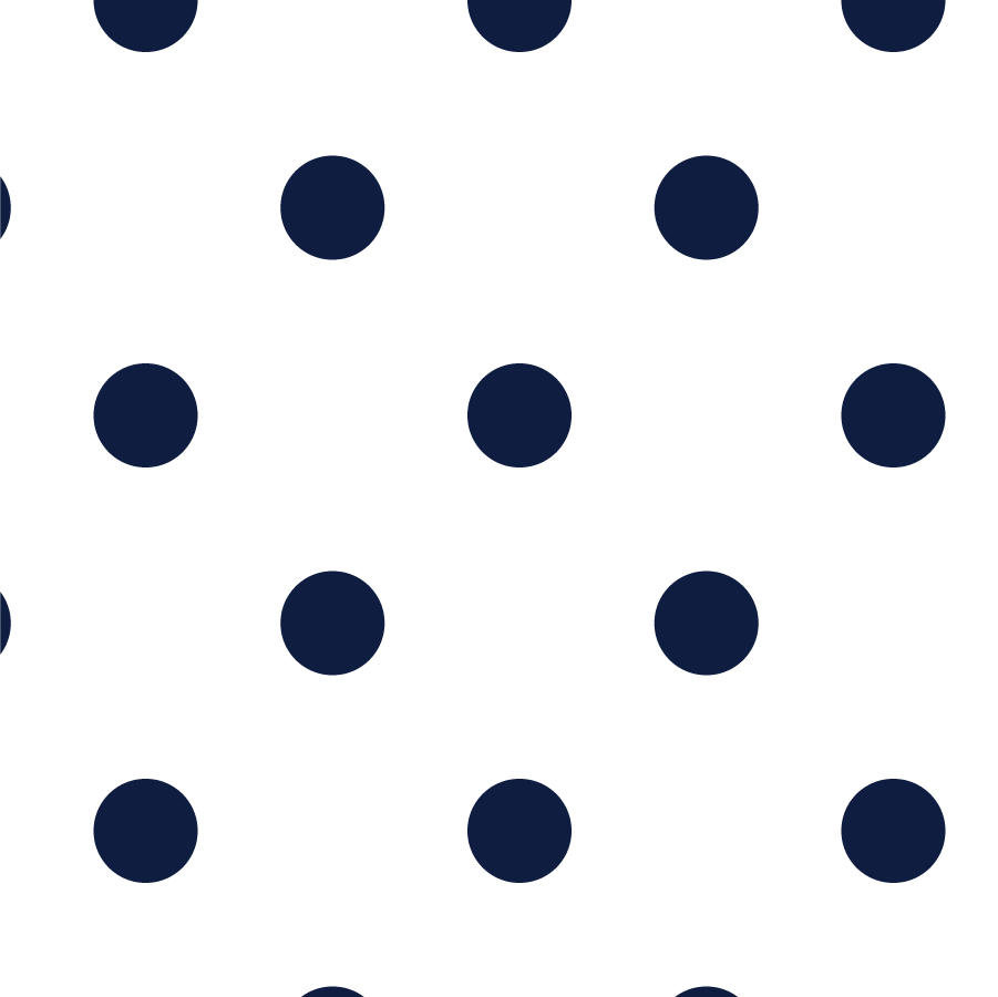 Wallpaper Double Roll / Navy Polka Dot Wallpaper Katie Kime Design