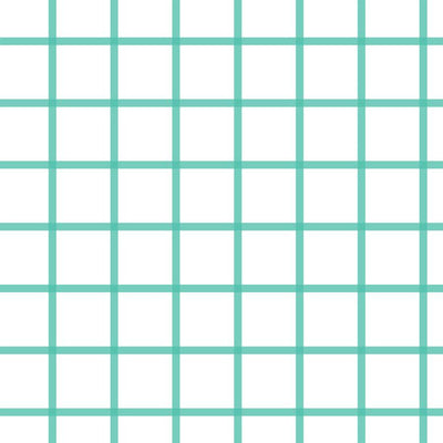 Wallpaper Double Roll / Teal In Check Wallpaper Katie Kime Design